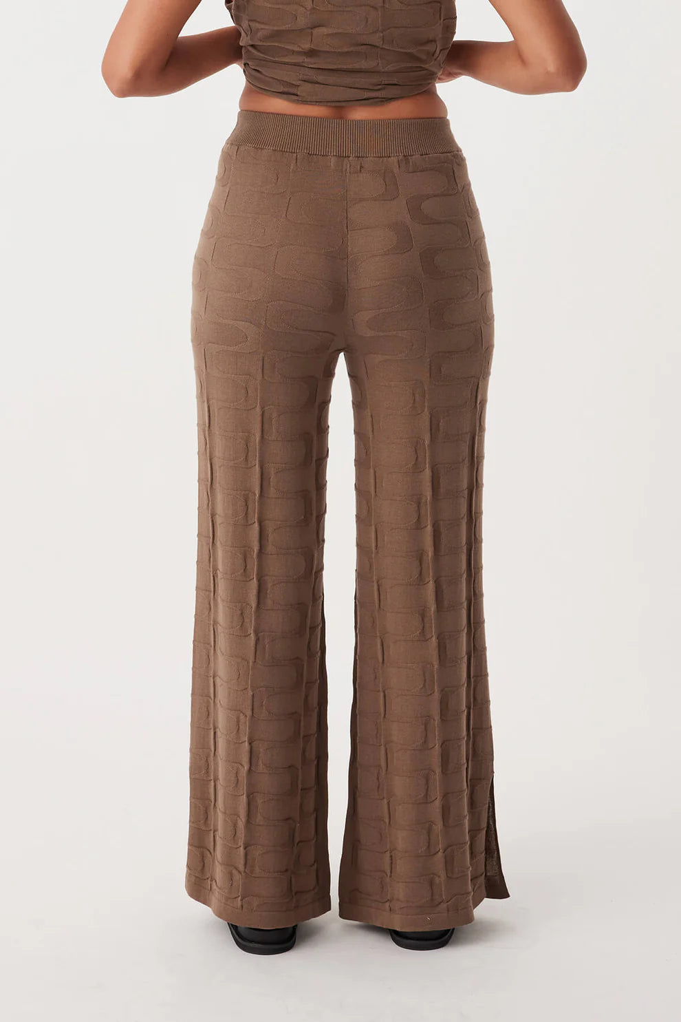 Lara Organic Cotton Pant - Cacao
