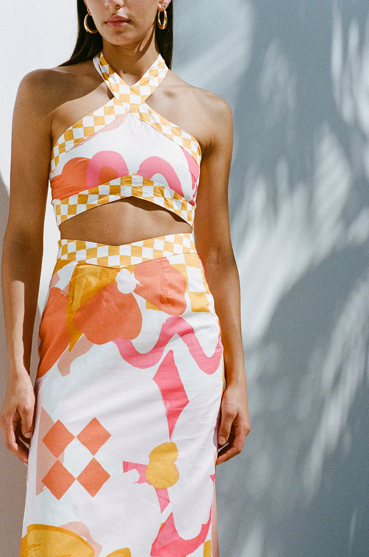 SABO Olivia Skirt & Halter Top