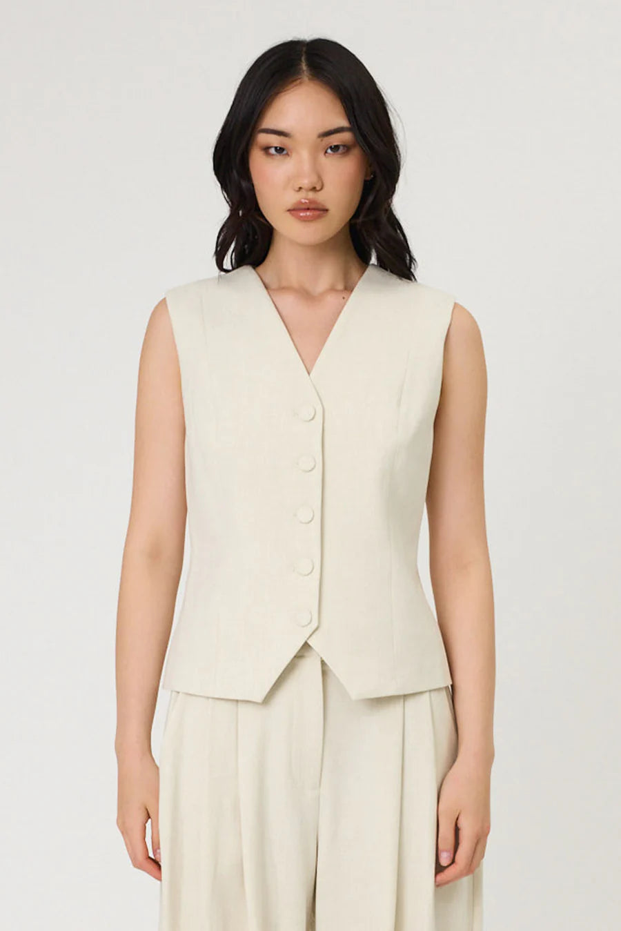 AUSTIN WAISTCOAT - IVORY