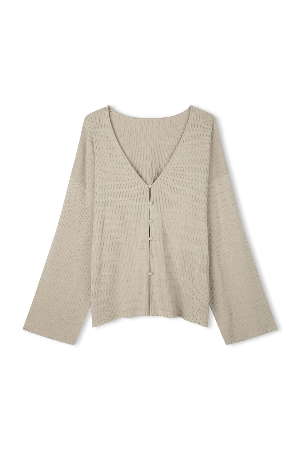 Jude Long Sleeve Top - Taupe
