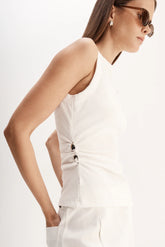 Charlie Top White