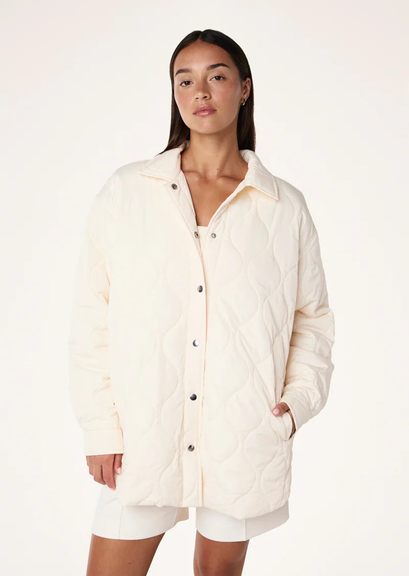 MOMENT JACKET IN WHISPER WHITE