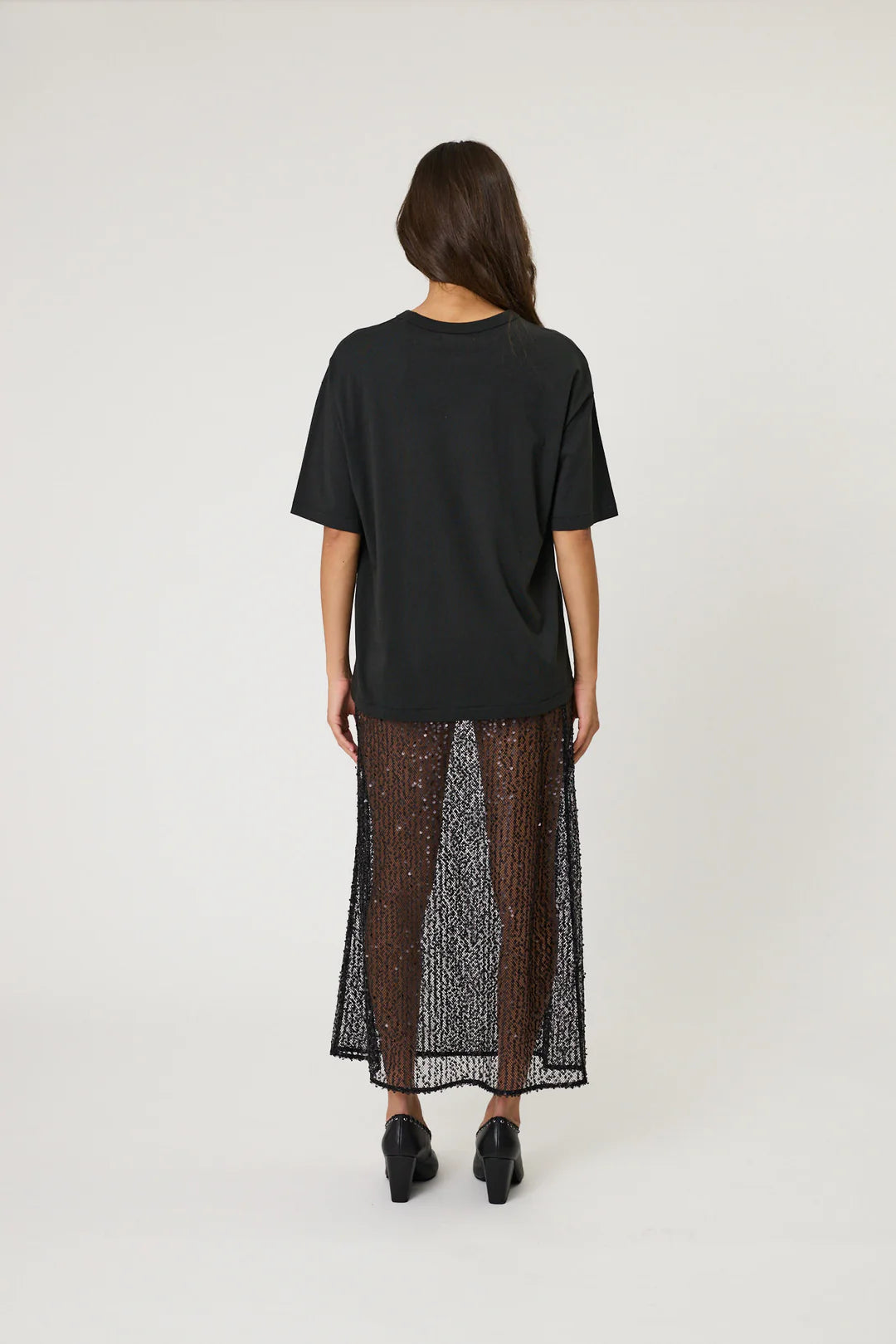 LOVESTRUCK TEE - WASHED BLACK