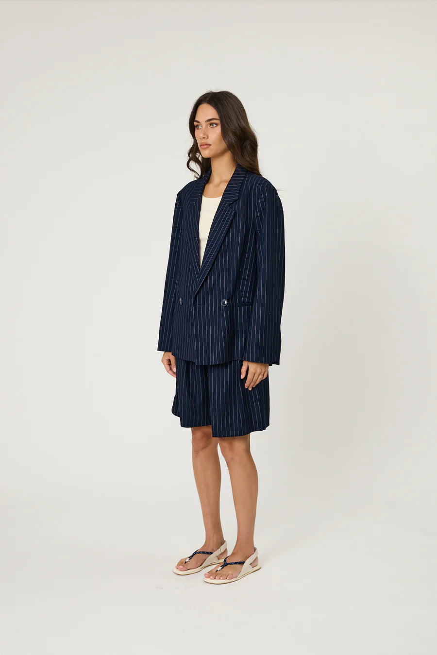 RORY BLAZER - MIDNIGHT STRIPE
