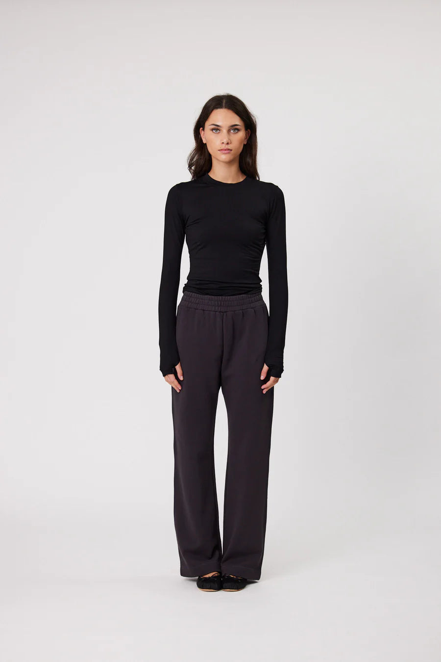 ALBA LONG SLEEVE - BLACK