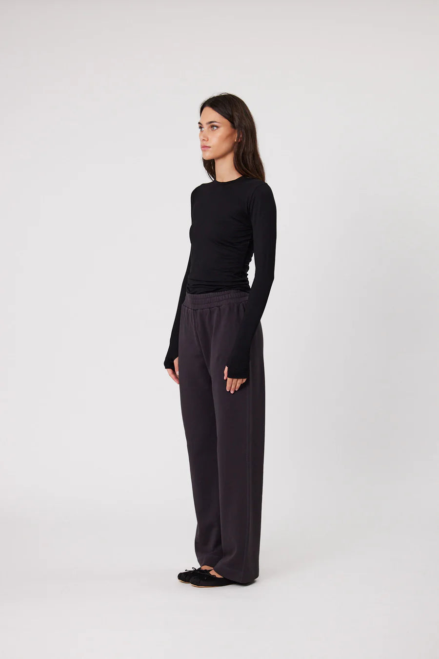 ALBA LONG SLEEVE - BLACK