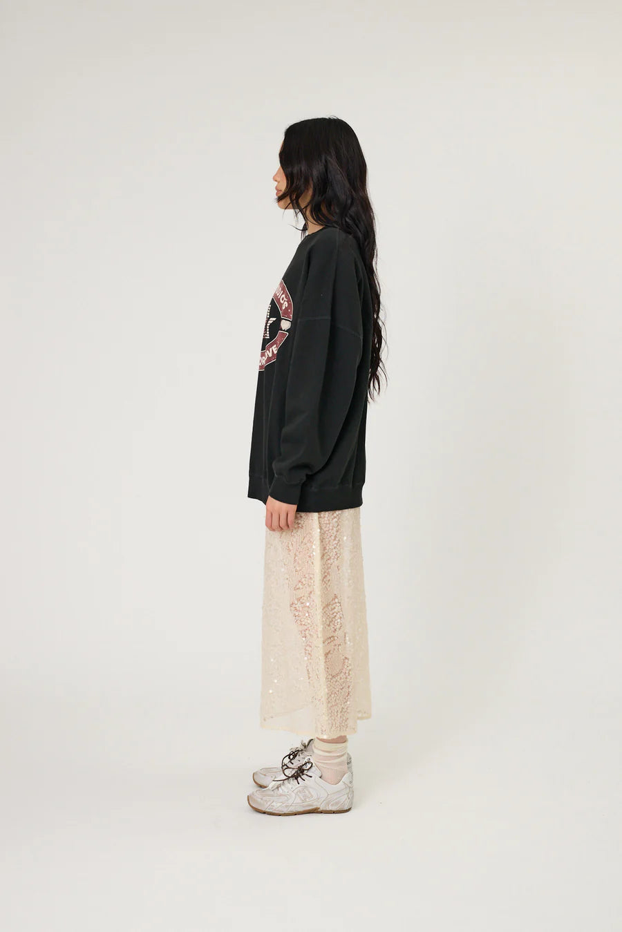STARLET CREW - WASHED BLACK