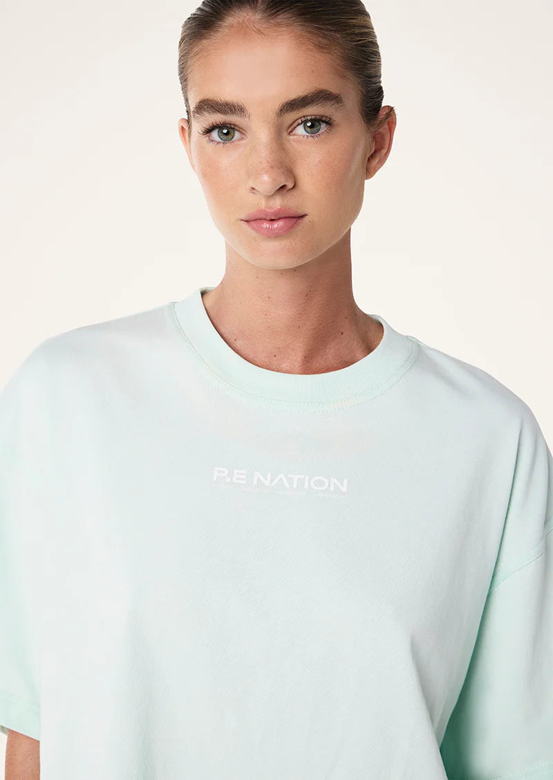 NAMEDROP TEE IN HINT OF MINT - PRE ORDER