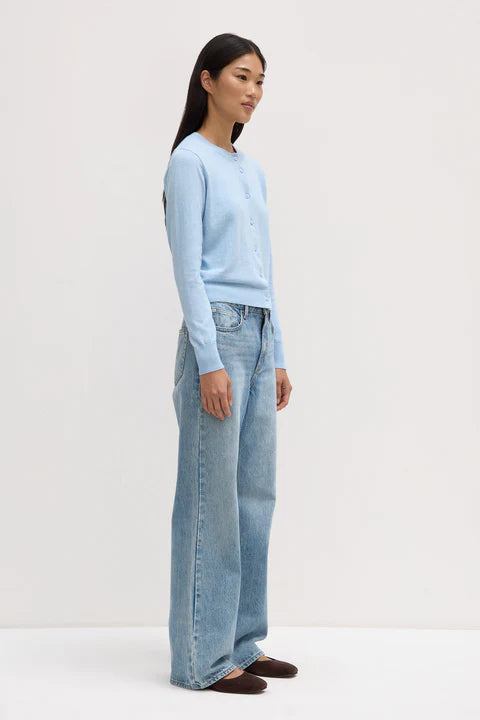 Semra Cotton Cashmere Cardigan - Sora