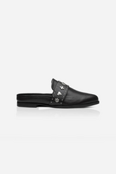 TUESDAY SLIDE BLACK/SILVER
