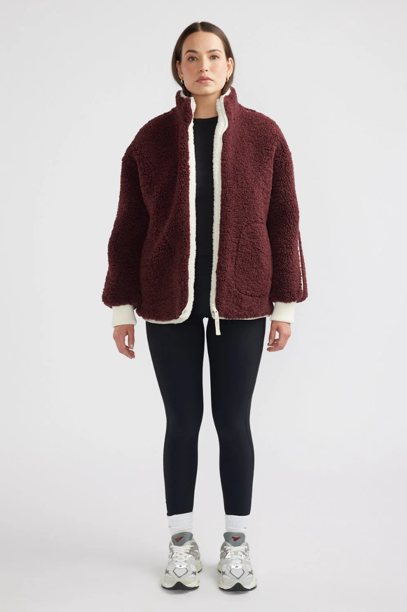 PALOMA REVERSIBLE TEDDY JACKET