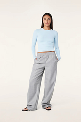 PARADISO PANT IN GREY MID