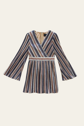 Mossman Flared sleeve Mini Dress