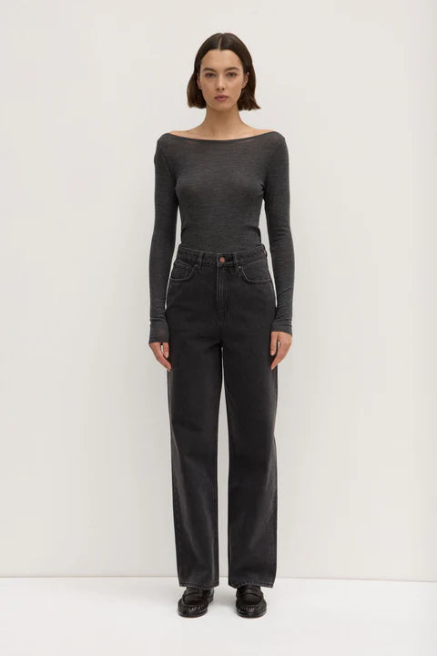 Vintage Straight Jean - Vintage Black