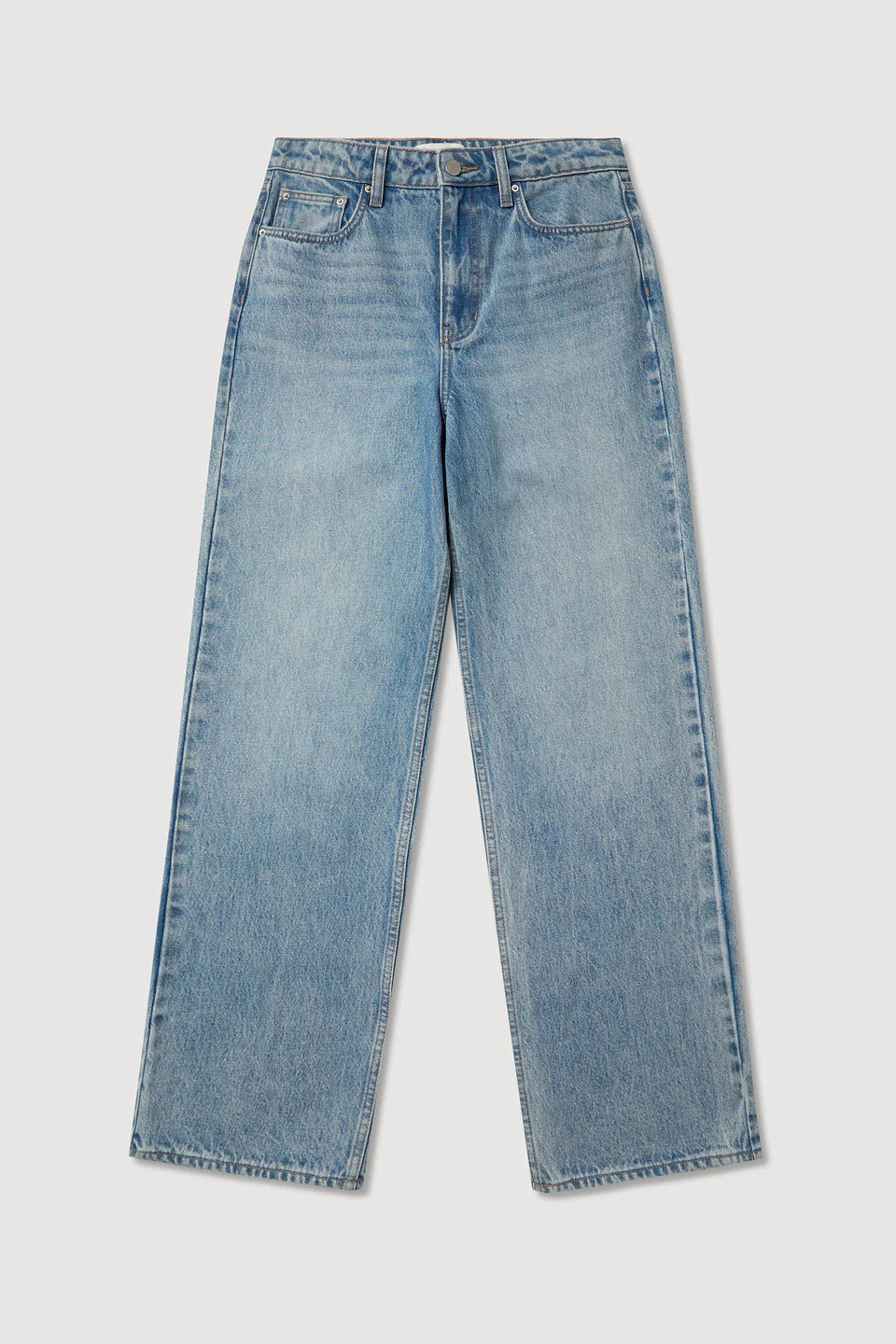 Womens Straight Leg Jean - Indigo Fade