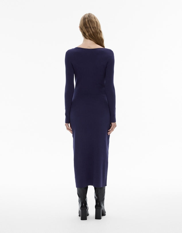 Witchery - Rib Split Detail Knit Dress