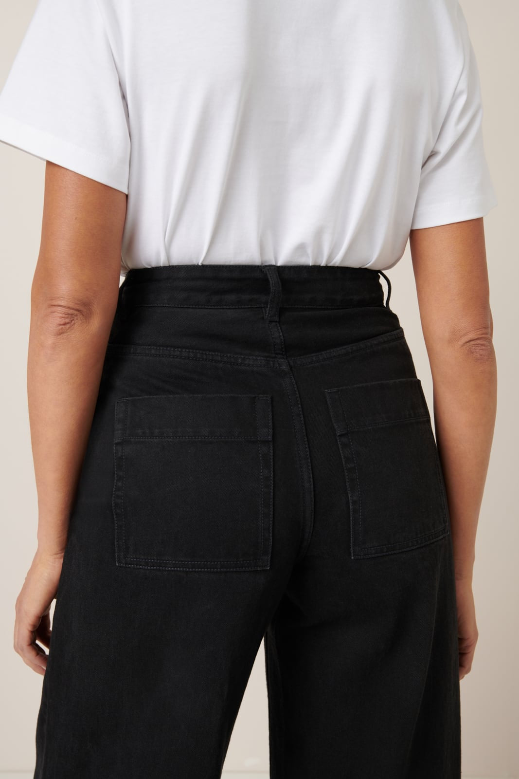 HIGH PUDDLE JEANS