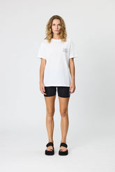 SYLVIE BIKE SHORT - BLACK/BONE