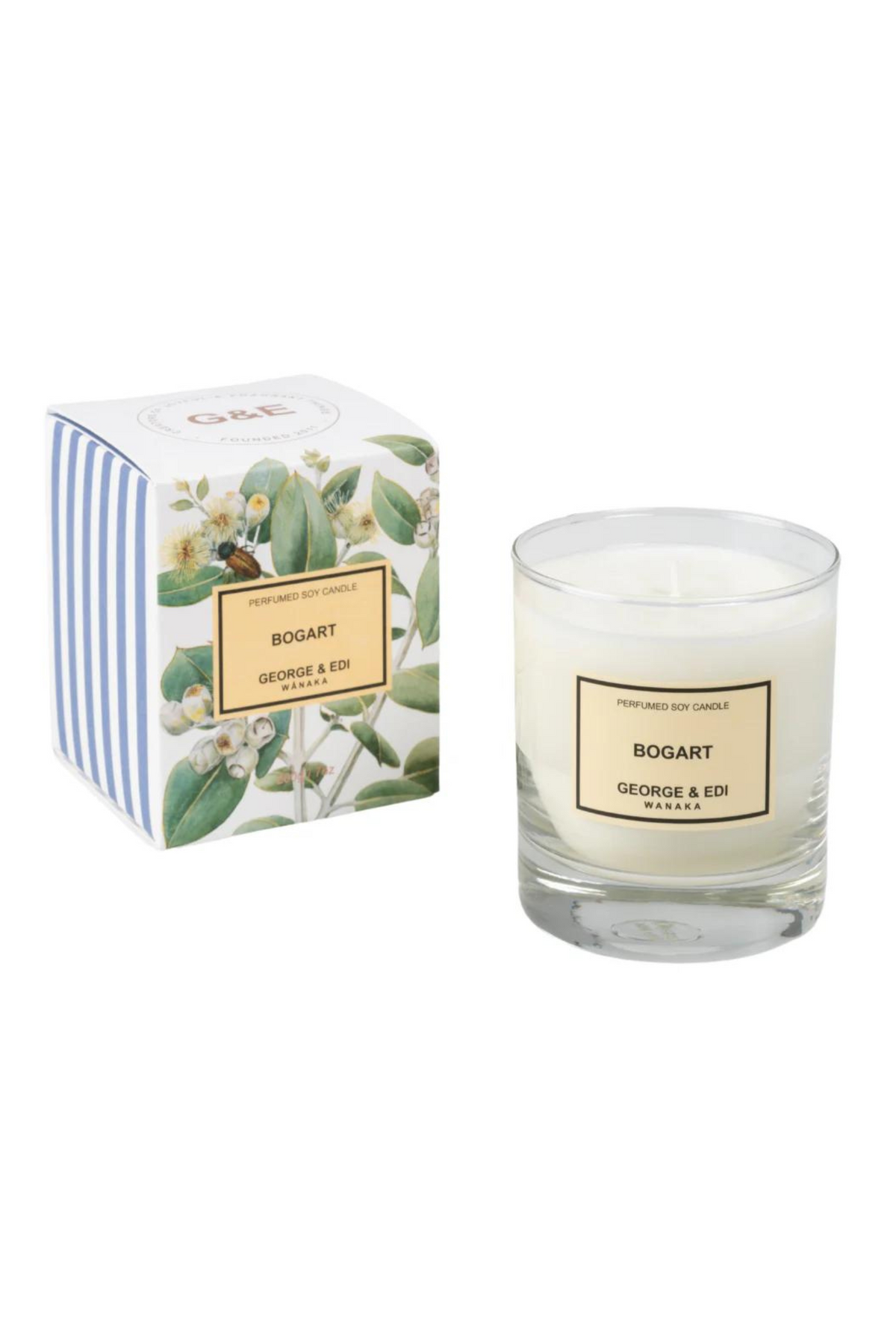 PERFUMED SOY CANDLE - BOGART