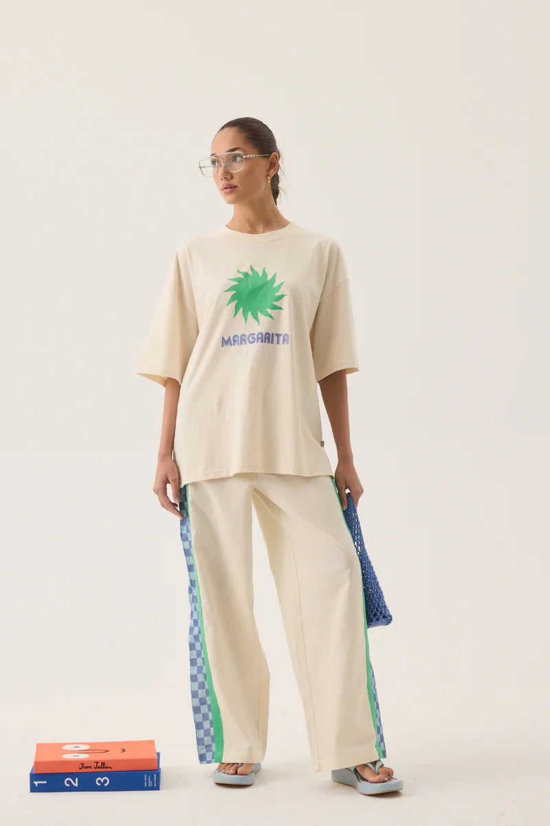 Margarita Oversized Tee Natural