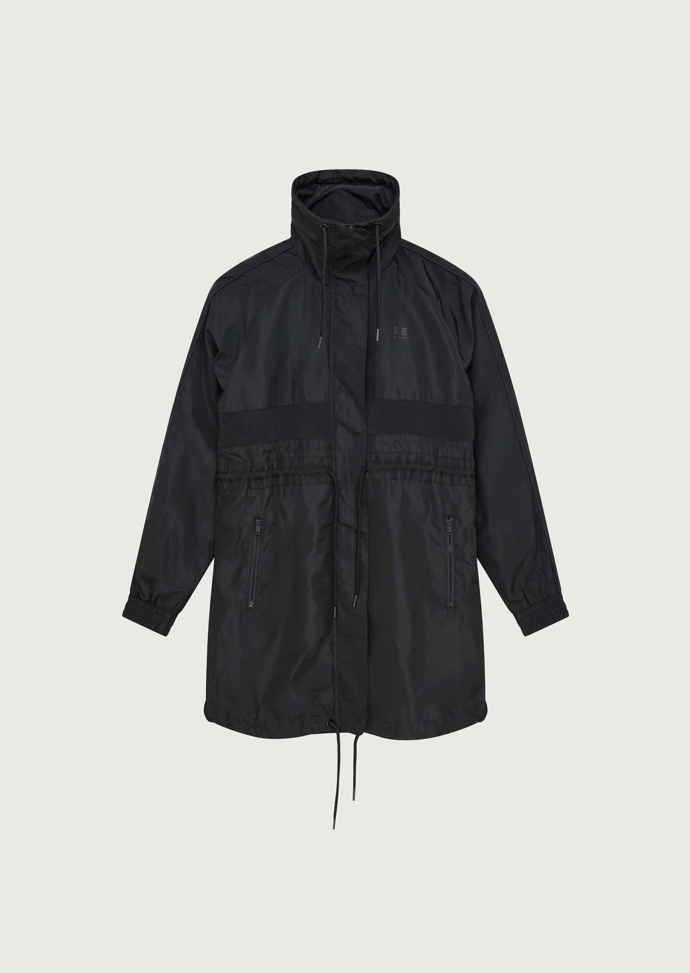 MID LENGTH MAN DOWN JACKET IN BLACK