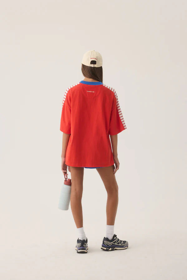 Rico Oversized Tee Apple Red