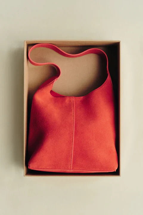 Neve Suede Mini Bag - Chilli