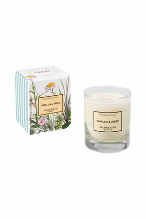 VANILLA & ANISE PERFUMED SOY CANDLE