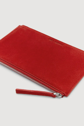 Neve Suede Pouch - Chilli