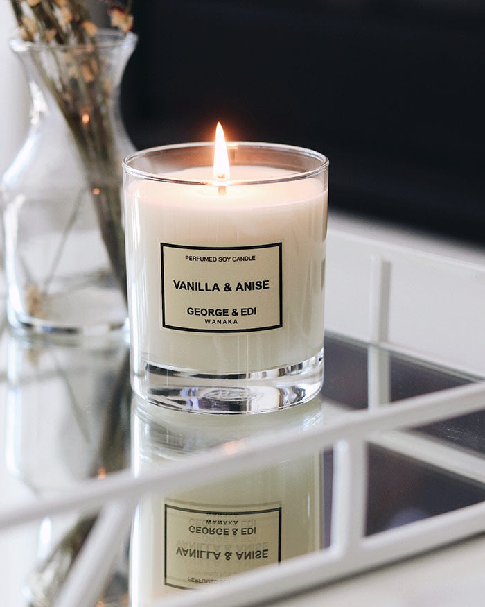 VANILLA & ANISE PERFUMED SOY CANDLE