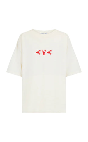Lobster Oversized Tee Natural
