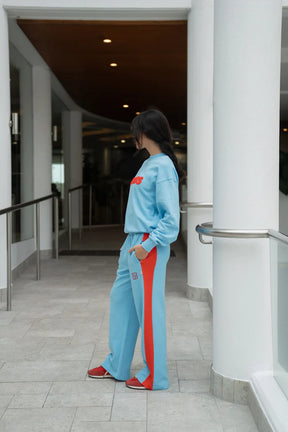 Classic Track Pant - Ice Blue