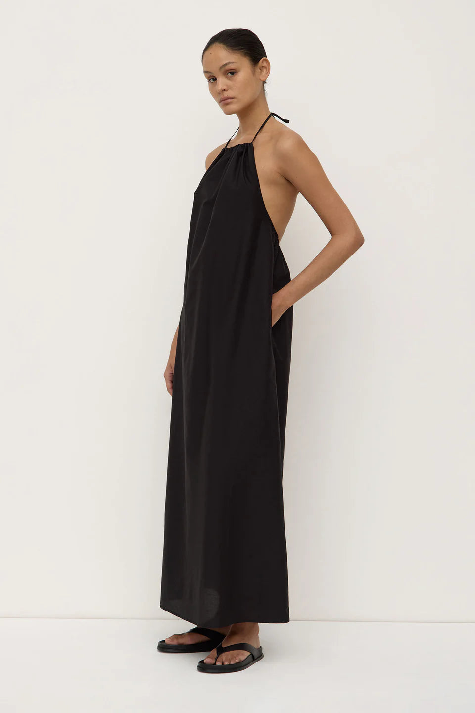 Addison Halter Maxi Dress