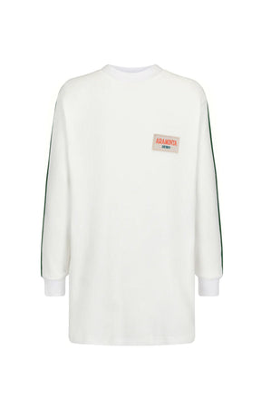 GT Long Sleeve Waffle Top White