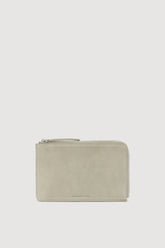 Neve Suede Pouch - Taupe