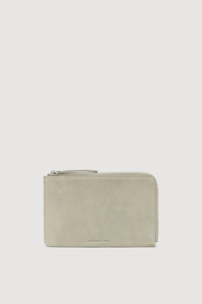 Neve Suede Pouch - Taupe