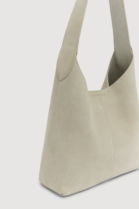 Neve Suede Mini Bag - Taupe