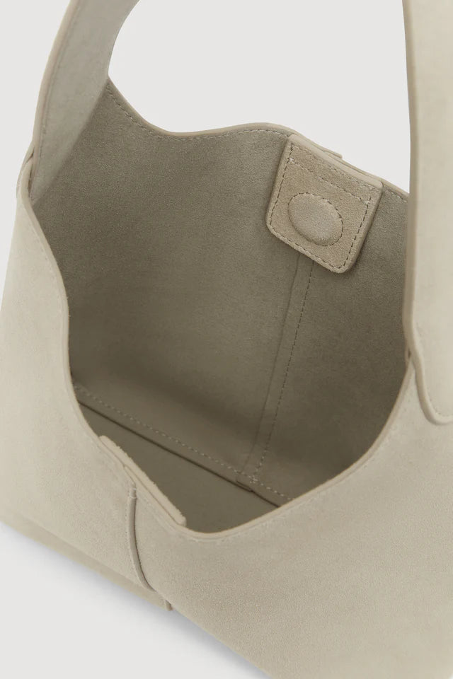 Neve Suede Mini Bag - Taupe