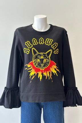 Karen Walker Burning Cat Jumper