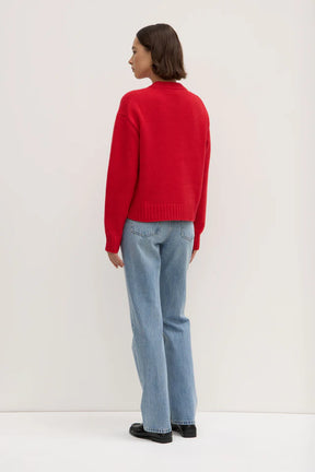 Beau Merino Wool Knit - Goji