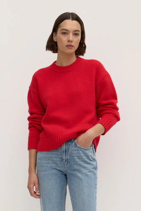 Beau Merino Wool Knit - Goji