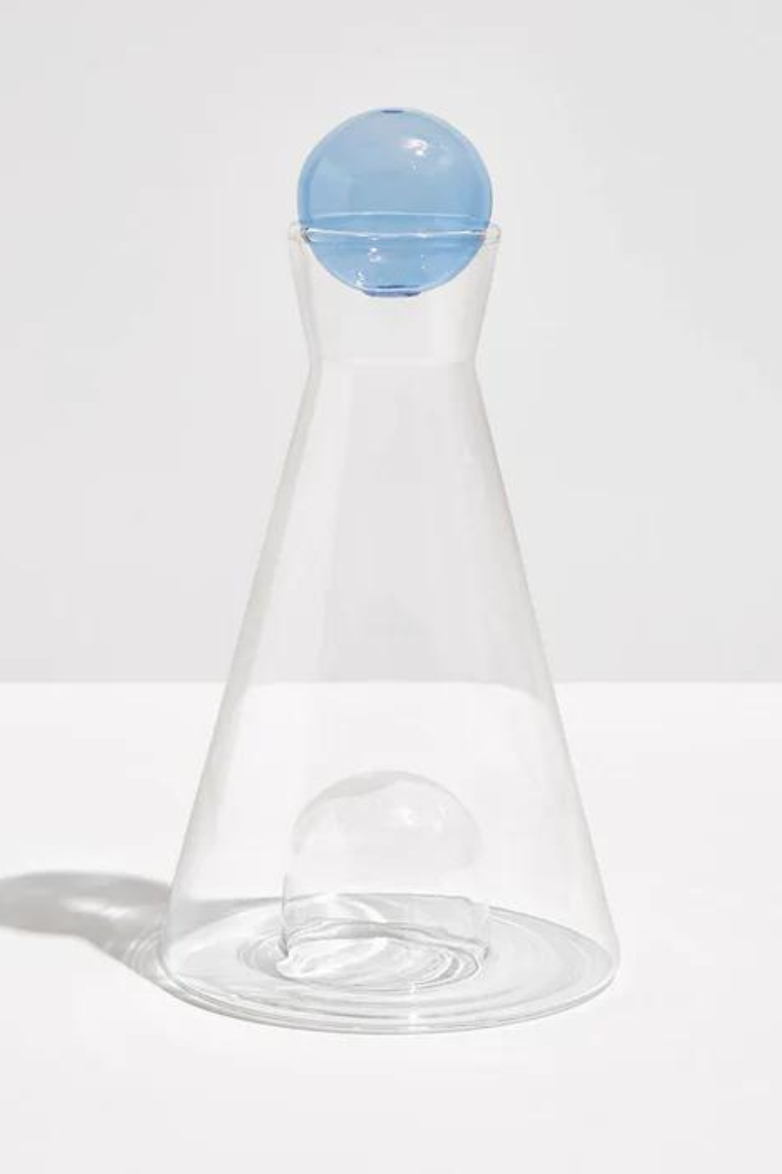 Vice Versa Carafe - Clear + Blue