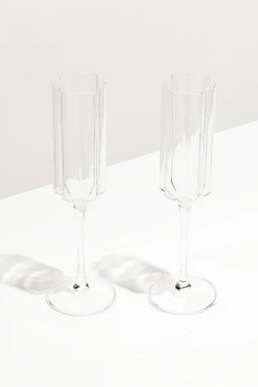 Wave Flute Set - Clear