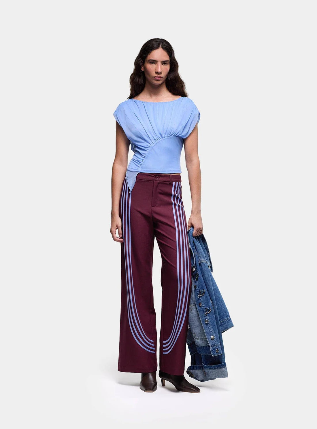 ZION BURGUNDY PANTS