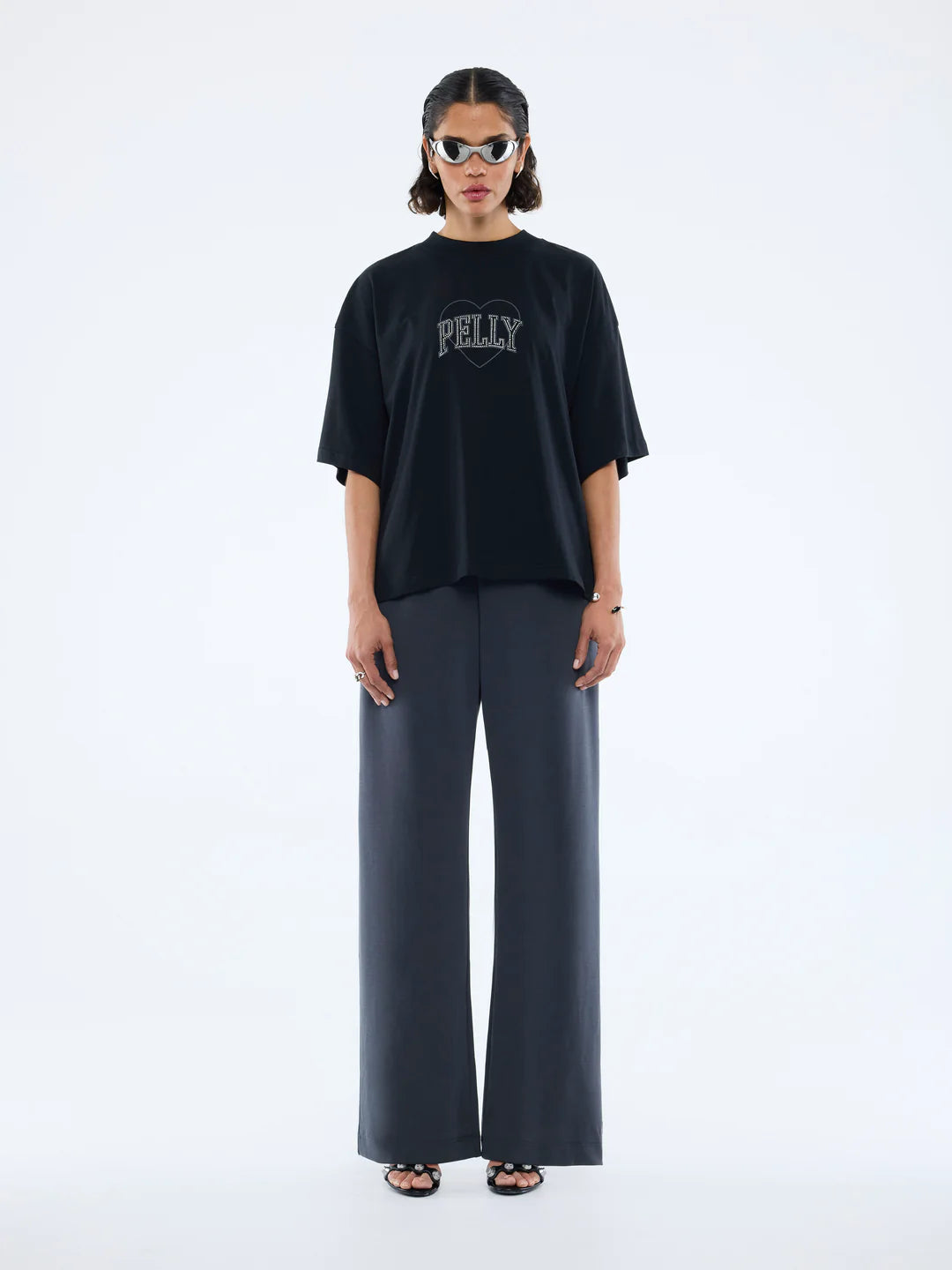 Rhinestone Logo Tee