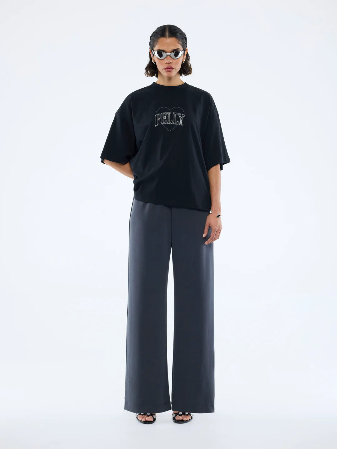 Rhinestone Logo Tee