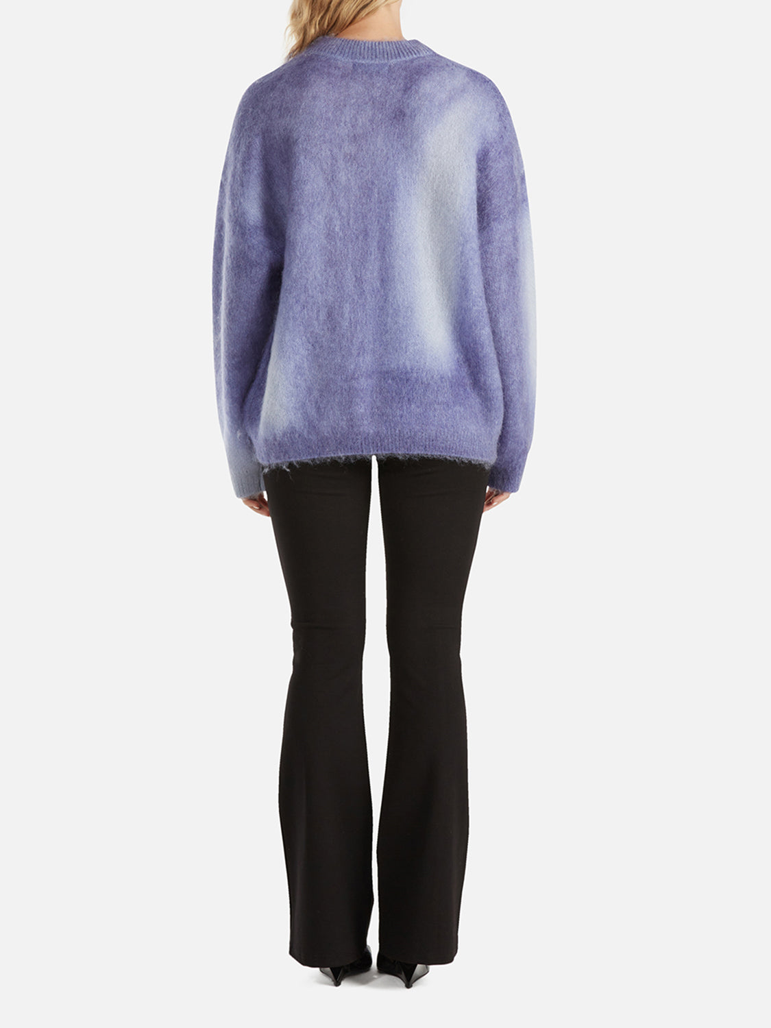 Delilah Knit Pullover - Iris Swirl