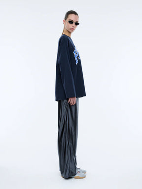 LONG SLEEVE PELLY TEE - INK