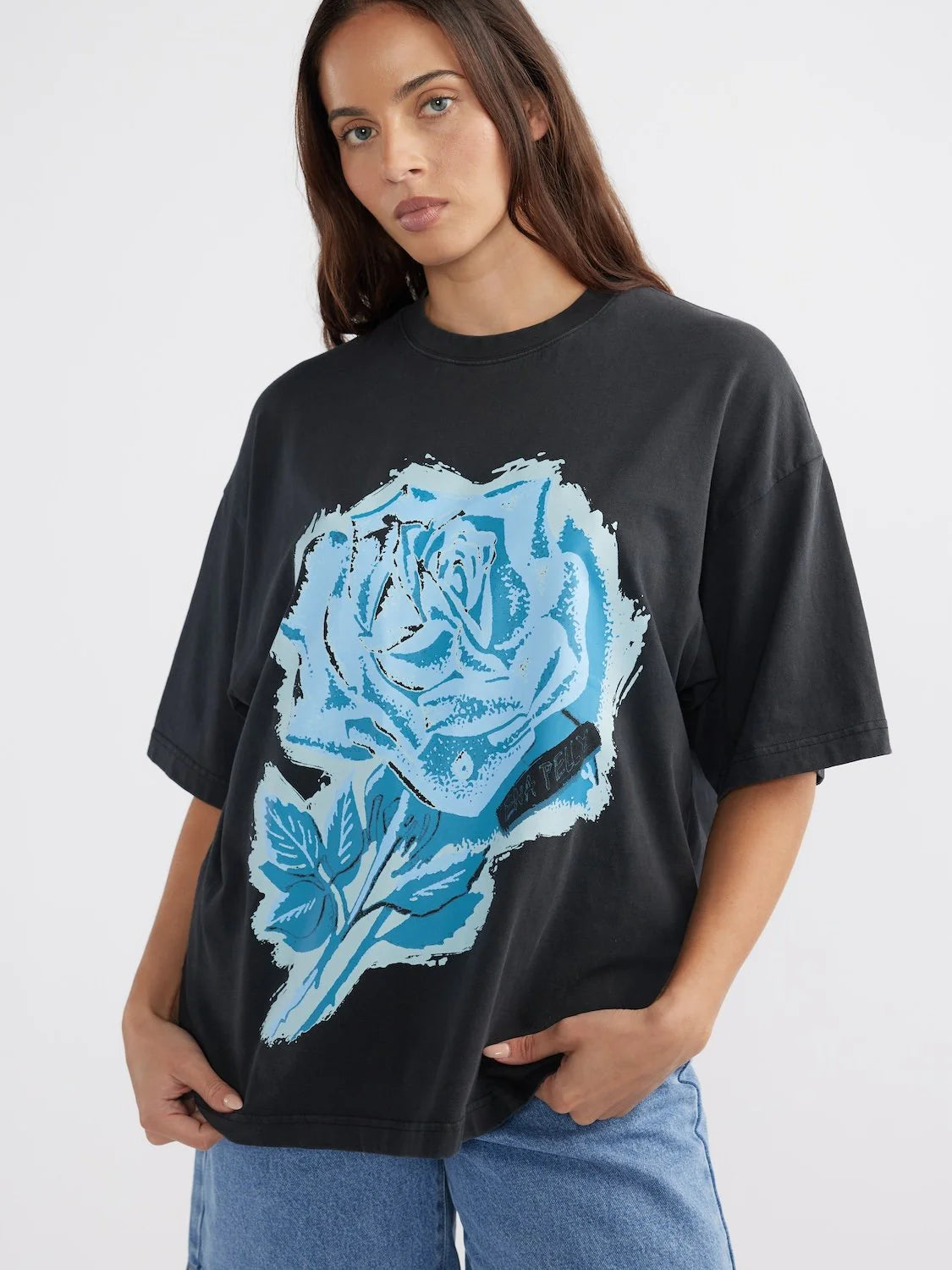 Blue Rose Tee