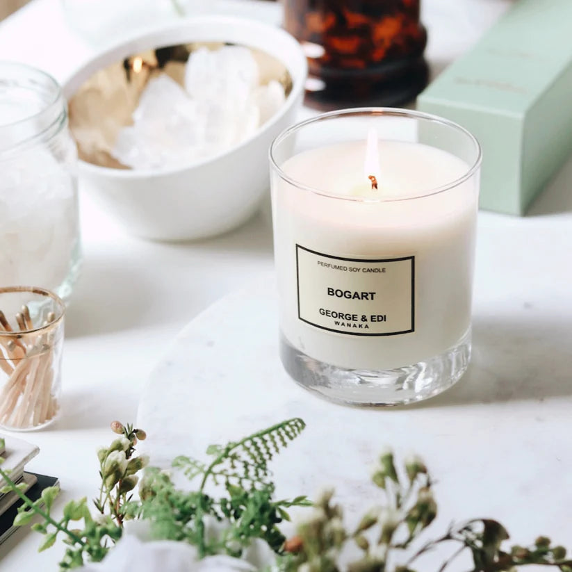 PERFUMED SOY CANDLE - BOGART